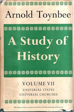 Seller image for A Study of History, Volume VII for sale by High Street Books