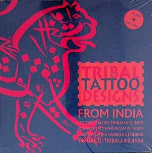 Bild des Verkufers fr Tribal Tattoo Designs from India + CD-ROM zum Verkauf von Klondyke