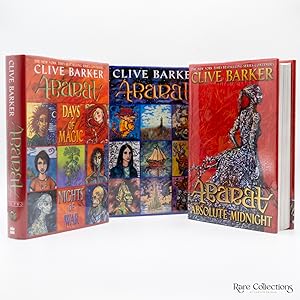 Seller image for Abarat, Abarat: Days of Magic - Nights of War, Abarat: Absolute Midnight (Signed Promotional Material + Two Signed Books) for sale by Rare Collections