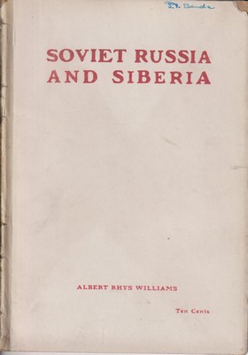 Bild des Verkufers fr Soviet Russia and Serbia zum Verkauf von Kennys Bookshop and Art Galleries Ltd.