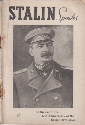 Seller image for Report by J. V. Stalin on the 27th Anniversary of the Great October Socialist Revolution for sale by Kennys Bookstore