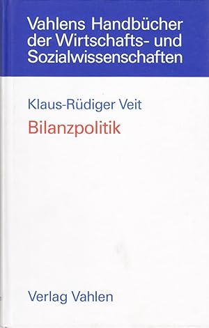 Image du vendeur pour Bilanzpolitik [Gebundene Ausgabe] mis en vente par Die Buchgeister