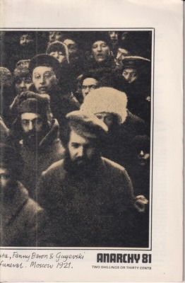 Seller image for Anarchy 81 ( Vol 7 No 11) November 1967 for sale by Kennys Bookstore