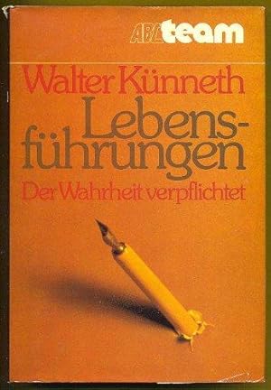 Bild des Verkufers fr Lebensfhrungen: Der Wahrheit verpflichtet [Gebundene Ausgabe] [1979] zum Verkauf von Die Buchgeister