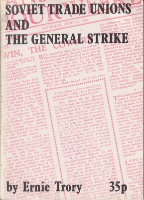 Immagine del venditore per Soviet Trade Unions and the General Strike venduto da Kennys Bookshop and Art Galleries Ltd.