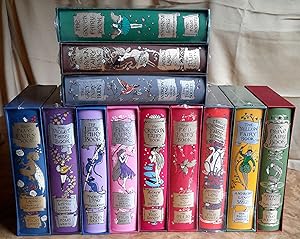 The Complete Folio Society Set of Fairy Books in 12 Volumes. Blue, Red, Green, Yellow, Pink, Grey...