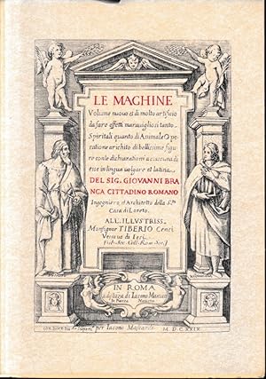 Le Machine. Ristampa anastatica dell'edizione del 1629.