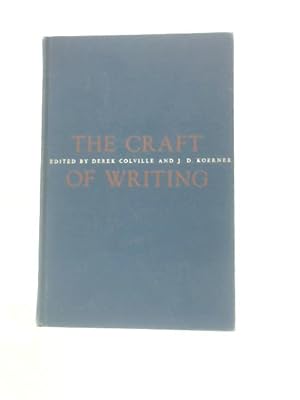 Seller image for The Craft Of Writing for sale by World of Rare Books