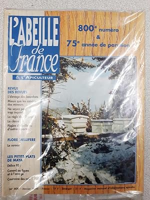 Revue L'abeille de France n° 800