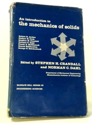 Imagen del vendedor de An Introduction to the Mechanics of Solids a la venta por World of Rare Books