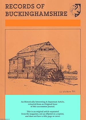 Imagen del vendedor de The Freemans of Fawley and their Buildings. An original article from The Records of Buckinghamshire, 1982. a la venta por Cosmo Books