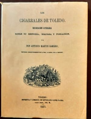 Bild des Verkufers fr LOS CIGARRALES DE TOLEDO RECREACIN LITERARIA. Facsmil de la de 1857 zum Verkauf von Librera Pramo