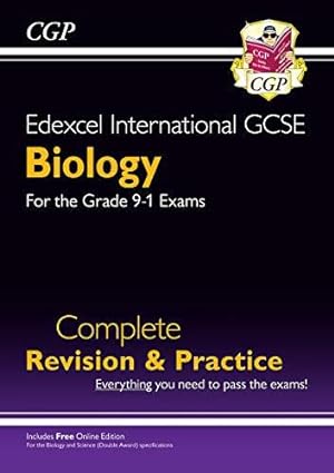 Seller image for New Edexcel International GCSE Biology Complete Revision & Practice: Incl. Online Videos & Quizzes: for the 2024 and 2025 exams (CGP IGCSE Biology) for sale by WeBuyBooks