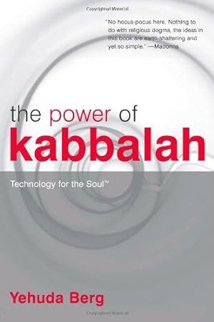 Seller image for The Power of Kabbalah: Technology for the Soul for sale by WeBuyBooks