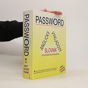 Imagen del vendedor de Password - Anglick vkladov slovnk so slovenskmi ekvivalentmi a la venta por Bookbot