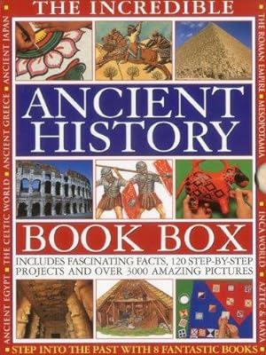Seller image for The Incredible Ancient History Book Box: Step Into the Past with 8 Fantastic Books: Ancient Greece, the Inca World, Mesopotamia, the Roman Empire, . the Aztec & Maya Worlds, the Celtic Worlds for sale by WeBuyBooks