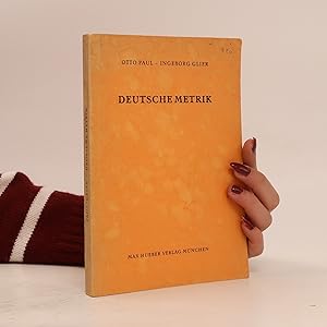 Bild des Verkufers fr Deutsche Metrik zum Verkauf von Bookbot