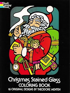 Imagen del vendedor de Christmas Stained Glass Coloring Book a la venta por librisaggi
