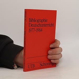 Seller image for Bibliographie Deutschunterricht 1977-1984 for sale by Bookbot