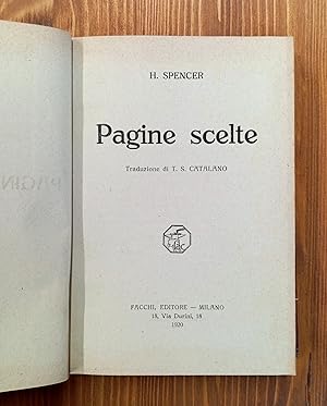 Pagine scelte