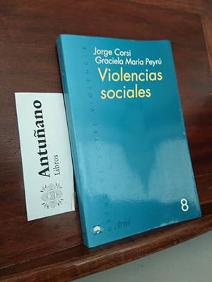 Imagen del vendedor de Violencias sociales a la venta por Libros Antuano