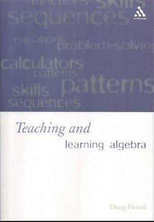 Imagen del vendedor de Teaching and Learning Algebra a la venta por WeBuyBooks