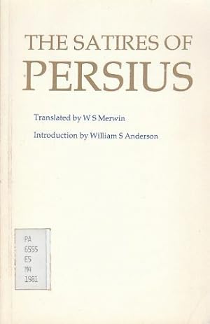 Seller image for The Satires of Persius (Poetica): 3 for sale by WeBuyBooks