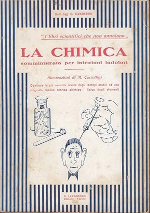 La chimica somministrata per iniezioni indolori. Manuale obbligatorio per le persone intelligenti