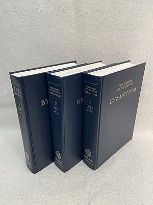 Seller image for The Oxford Dictionary of Byzantium. Prepared at Dumbarton Oaks. 3 Volumes (Set) for sale by St Philip's Books, P.B.F.A., B.A.