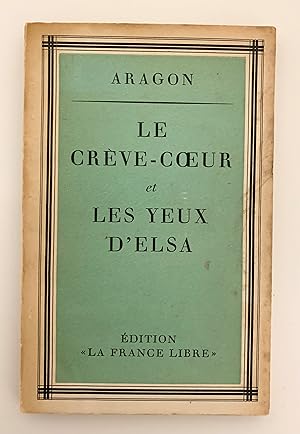 Seller image for La Creve-Coeur et les Yeux d'Elsa. for sale by Peter Scott