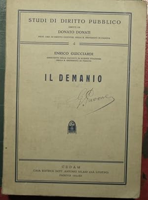 Imagen del vendedor de Il demanio a la venta por Antica Libreria Srl