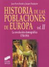 Seller image for Historia de las poblaciones de Europa. Volumen II: La revoluci n demográfica 1750-1914 for sale by AG Library