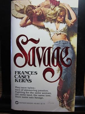 Seller image for SAVAGE for sale by The Book Abyss