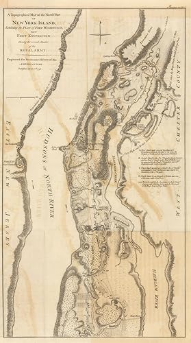 A Topographical Map of the northn. part of New York Island, exhibiting the plan of Fort Washingto...