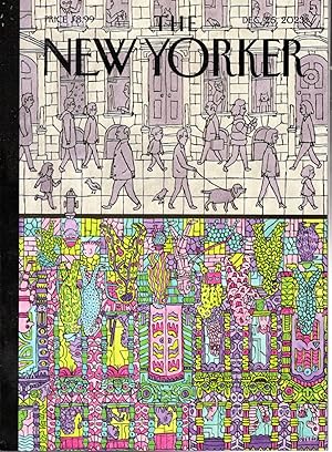 Bild des Verkufers fr The New Yorker Magazine: December 25, 2023 [Cartoons & Puzzles Issue] zum Verkauf von Dorley House Books, Inc.