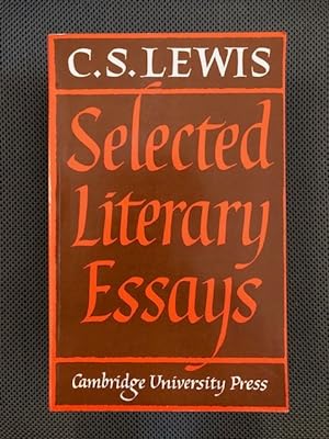 Seller image for Selected Literary Essays for sale by The Groaning Board