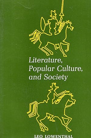 Immagine del venditore per Literature, Popular Culture, and Society venduto da A Cappella Books, Inc.