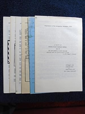 ASTROPHILE SUPPLEMENT: EDWARDS HISTORY [SEPTEMBER, 1978; NOVEMBER 1978; JANUARY, 1979; MARCH, 197...
