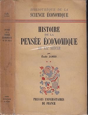 Immagine del venditore per Histoire de la pense conomique au 20. sicle, Tome second venduto da PRISCA