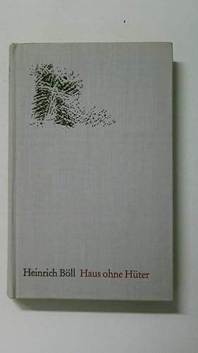Bild des Verkufers fr HAUS OHNE HTER. zum Verkauf von Butterfly Books GmbH & Co. KG
