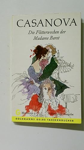 Seller image for CASANOVA DIE FLITTERWOCHEN DER MADAME BARET. Memorien 9 for sale by Butterfly Books GmbH & Co. KG