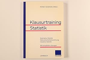 KLAUSURTRAINING STATISTIK. deskriptive Statistik, Wahrscheinlichkeitsrechnung, induktive Statisti...