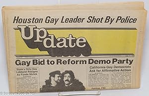 Imagen del vendedor de San Diego Update: vol. 1, #35, July 11, 1980: Houston Gay Leader Shot By Police a la venta por Bolerium Books Inc.