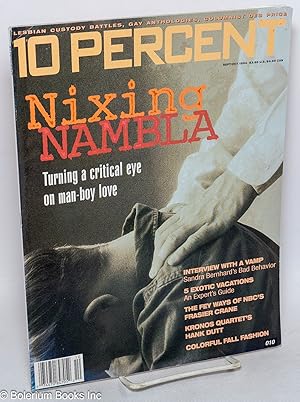 Imagen del vendedor de 10 Percent: vol. 2, #010, Sept/Oct 1994; Nixing NAMBLA; turning a critical eye on Man-Boy Love a la venta por Bolerium Books Inc.