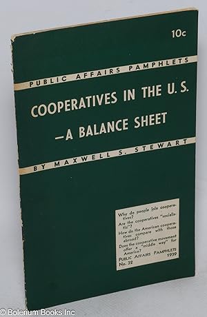 Cooperatives in the U.S. - a balance sheet