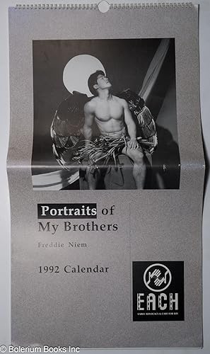 Portraits of My Brothers 1992 Wall Calendar