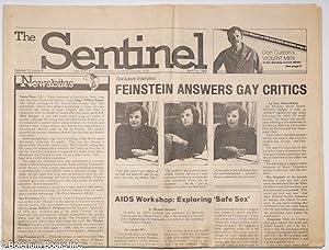 Bild des Verkufers fr The Sentinel: vol. 10, #8, April 14, 1983: Feinstein Answers Gay Critics zum Verkauf von Bolerium Books Inc.