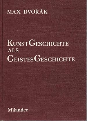 Seller image for Kunstgeschichte als Geistesgeschichte. Studien zur abendlndischen Kunstentwicklung. for sale by La Librera, Iberoamerikan. Buchhandlung