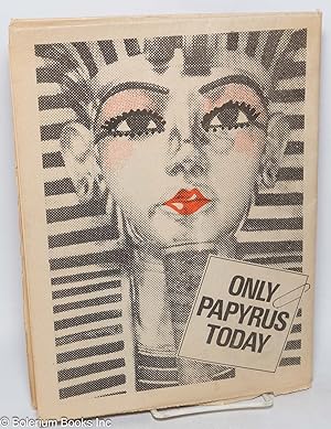 Seller image for Only Paper Today: a Post-Modern tabloid; vol. 6, #9, Nov. 1979: Only Papyrus Today for sale by Bolerium Books Inc.