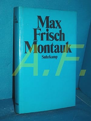 Seller image for Montauk : eine Erzhlung Suhrkamp Letterpress for sale by Antiquarische Fundgrube e.U.